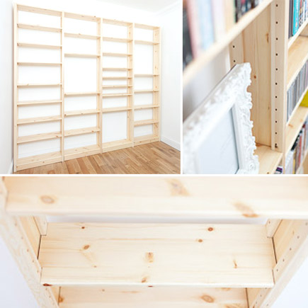 Shelving Systems Shelves Bookshelves, Second Hand Solid Wood Bookcases